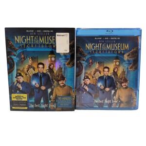 Night at the Museum Secret of the Tomb Blu-ray DVD Combo 2015 Sealed New